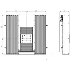 MW-0117 XY Air Bearing Stage Megawatt Motion Precision Air Bearing Solution
