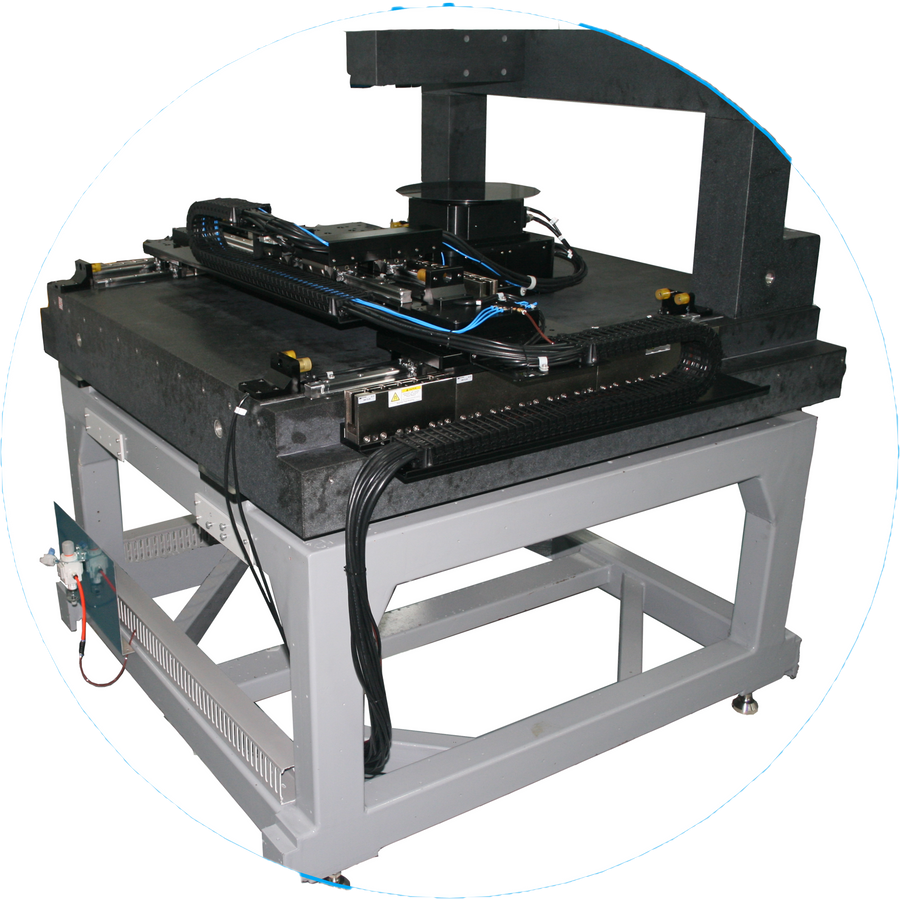 MW Air Bearing Stage for Lithography Advanced Packaging and Metrology