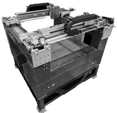 MW High Precision Gantry Stage for Large Area Inspection and Assembly